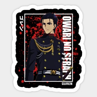 Guren Ichinose - Owari no Seraph Sticker